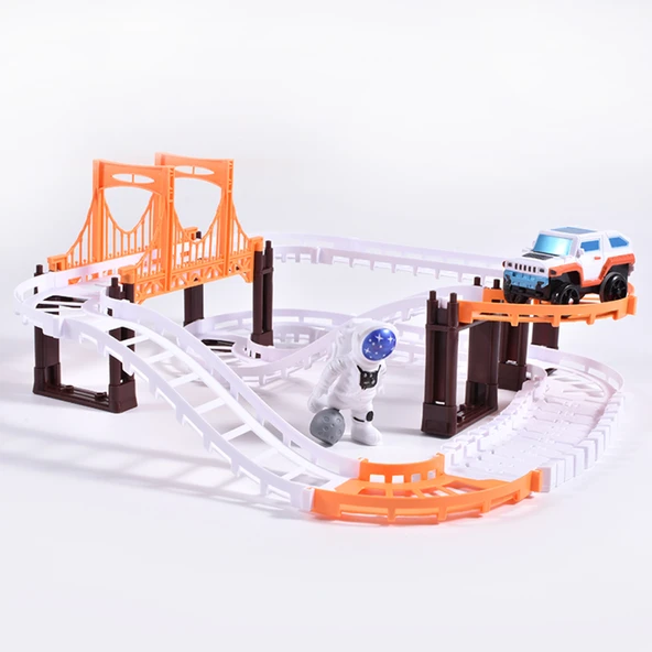 Ogi Mogi Toys Uzay Pisti ve Araç Seti - 7
