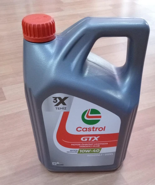 Castrol 10W-40 Gtx Ultraclean Motor Yağı 2 L