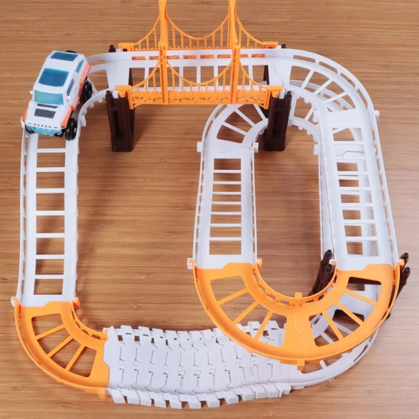 Ogi Mogi Toys Uzay Pisti ve Araç Seti - 9