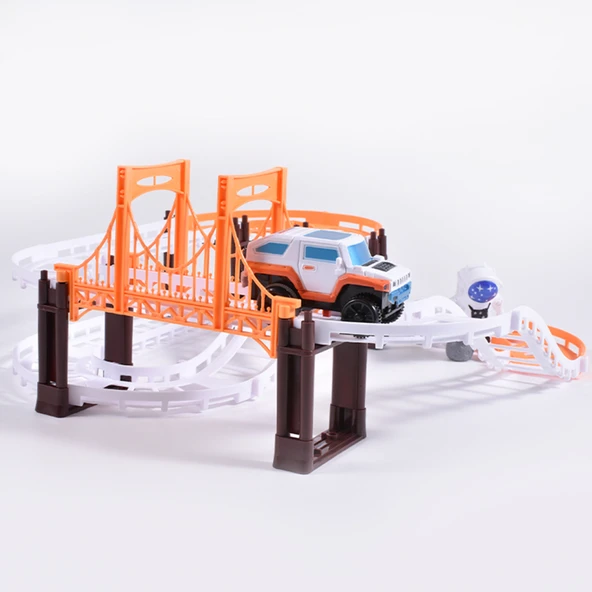 Ogi Mogi Toys Uzay Pisti ve Araç Seti - 6