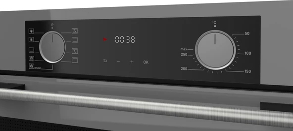 Ferre Fryart Hava Fritözü Fonksiyonlu Ankastre Set Gri (D065 + CS208 + XE63CPR) - Resim 6