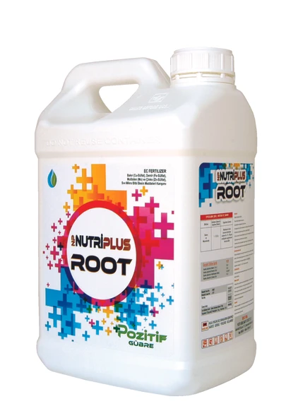 Npnutrıplus Root Köklendirici Demirli Bakırlı Molibdenli Çinkolu Sıvı Gübre 10 Litre