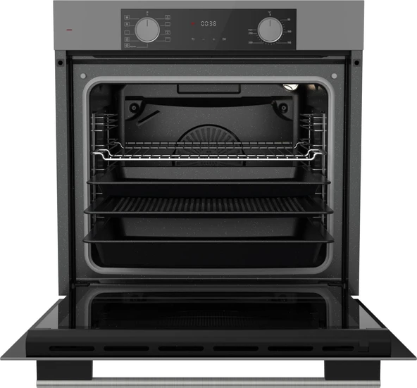 Ferre Fryart Hava Fritözü Fonksiyonlu Ankastre Set Gri (D065 + CS208 + XE63CPR) - Resim 7