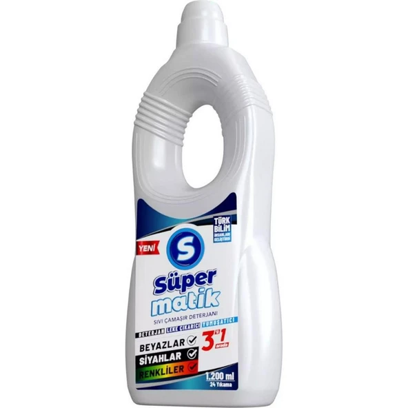 Süpermatik Sıvı Çamaşır Deterjanı 1500 Ml