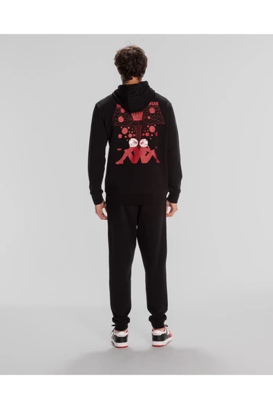 Authentic Space Jump Hoodie Erkek Siyah Regular Fit Hoodie