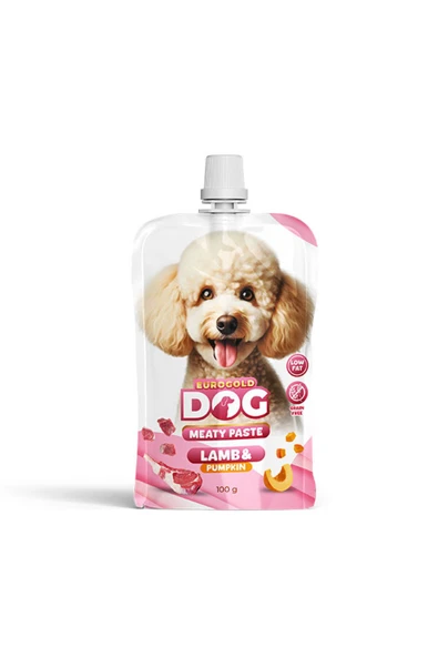 EuroGold Dog Et Ezmesi Kuzu-balkabağı 100 gr