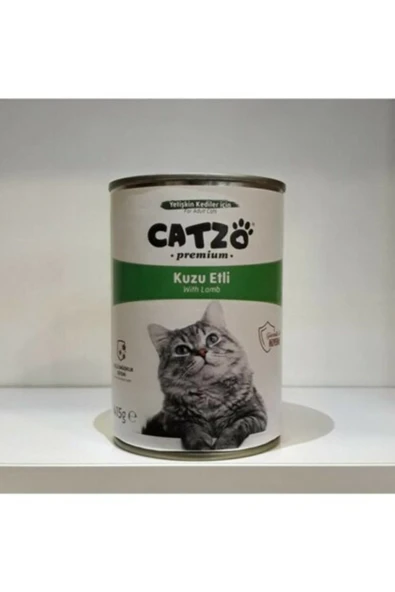Catzo Somon Balıklı Konserve Maması 415gr