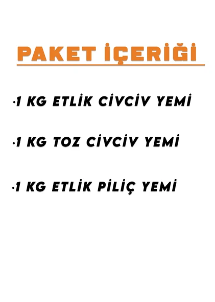 İpek Değirmen 3 KG Tavuk Civciv Yem Paketi Etlik Toz Civciv Yemi - 2