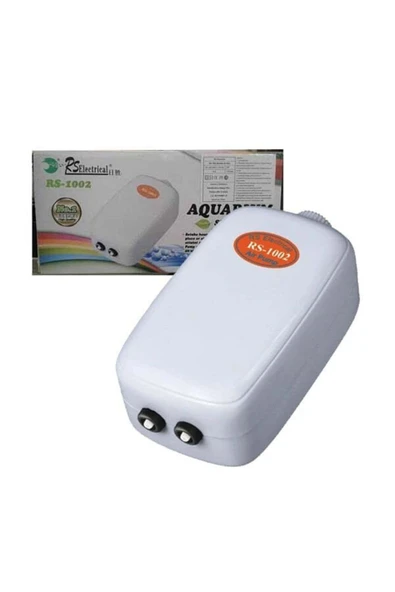 R&S RS Süper Hava Motoru Çift Çıkışlı 3,5 Ltmin 5w GLSTD