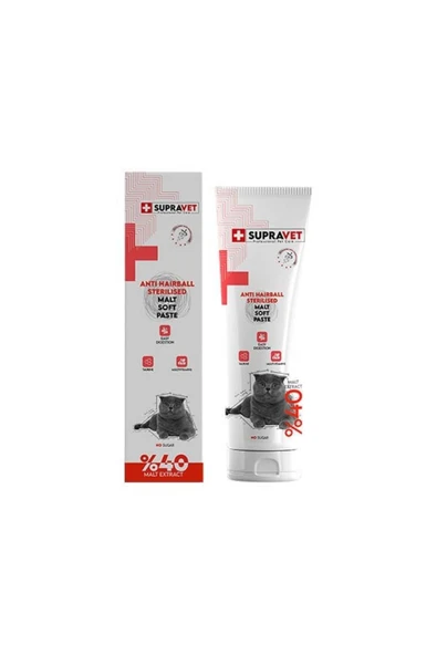NT GROUP Supravet Sterilised Hairball Kısırlaştırılmış Kedi Macunu 100 Gr