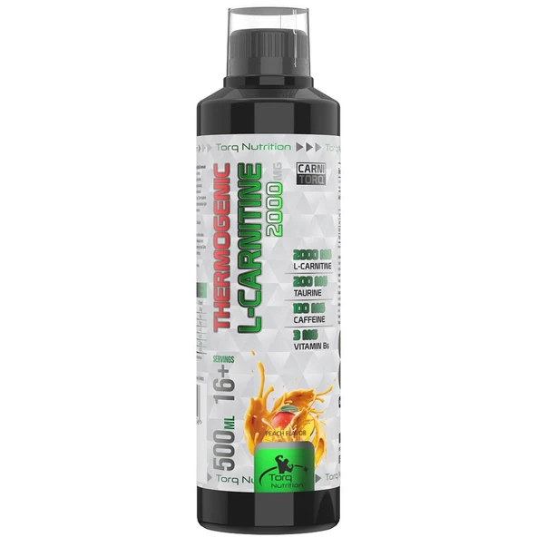 Torq Nutrition Thermogenic L-Carnitine Şeftali Aromalı 500 ml.