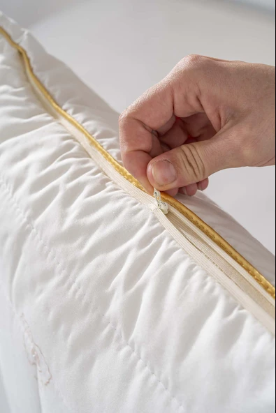 Rivaİstanbul Linole %100 Merinos Yün Yastık 50x70 cm - 6