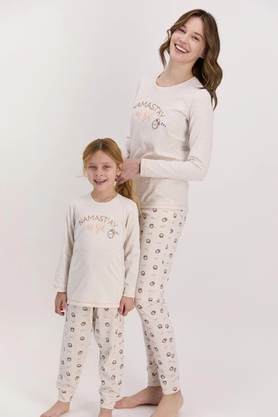 Arnetta 1432 In Bed Kız Çocuk Uzun Kol Pijama Takımı - 2