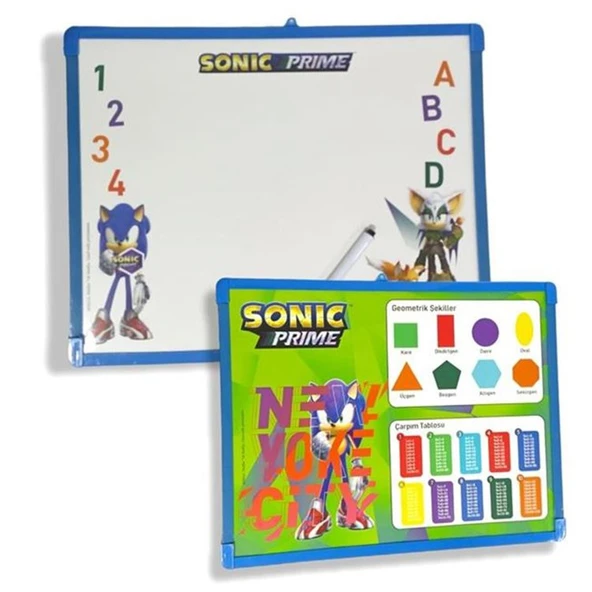 40X30 cm Lisanslı Sonıc Yazı Tahtası 8615