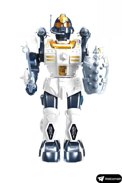 Ceren Ctoys Walking Sesli Ok Atan ve 360 Derece Dönen Robot 6051 - 2