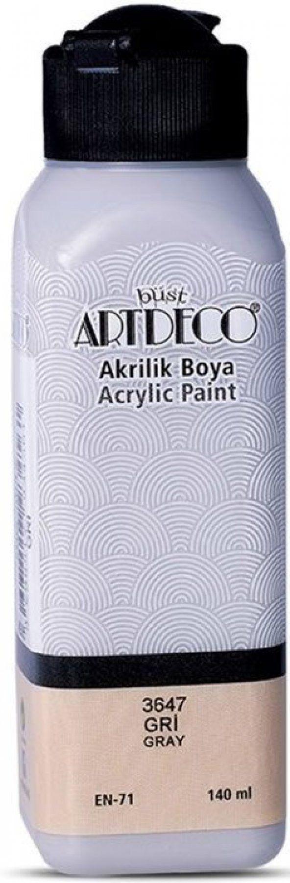 Artdeco Akrilik Boya 140 ML Gri