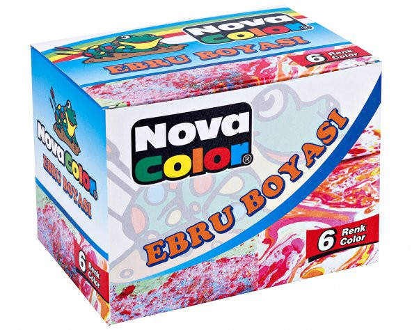 Nova Color Ebru Boyası 6 LI Takım NC-238