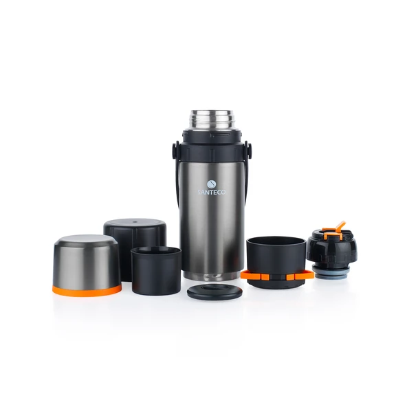 Santeco Kahve Termosu 650 Ml-Gri - 2