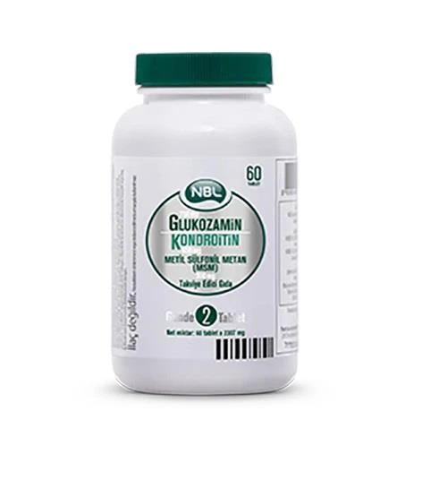 Nbl Glukozamin Kondroitin MSM 60 Tablet - SKT: 04/2028