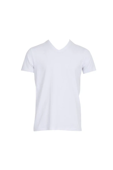 Tshirt Erkek Beyaz Tshirt 20454-03