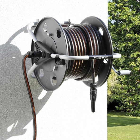 Claber 8890 Metal Hortumsuz 40 m Hortum Makarası - 3