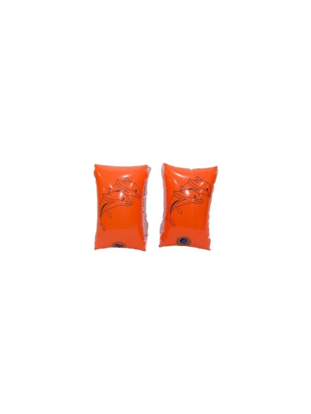 Bestway Turuncu Baskılı Çocuk Kolluk 33x17cm (12409)