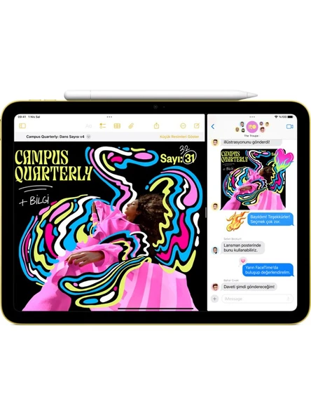iPad A16 11" 128GB Wi-Fi Tablet Gümüş MD3Y4TU/A