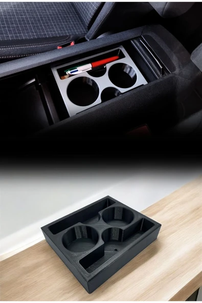 Fatih Rifter Combo Proace City Doblo Berlingo Uyumlu Bardaklık Bardak Tutucu Özel Tasarım