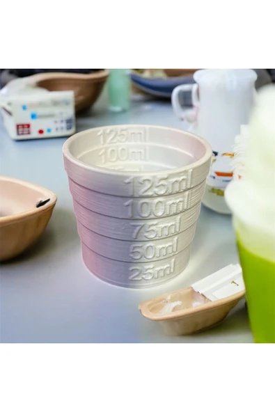 Fatih Hacim Ölçüm Kabı Özel Tasarım (25 ml -125 ml ölçüm aralığı) ürün görseli