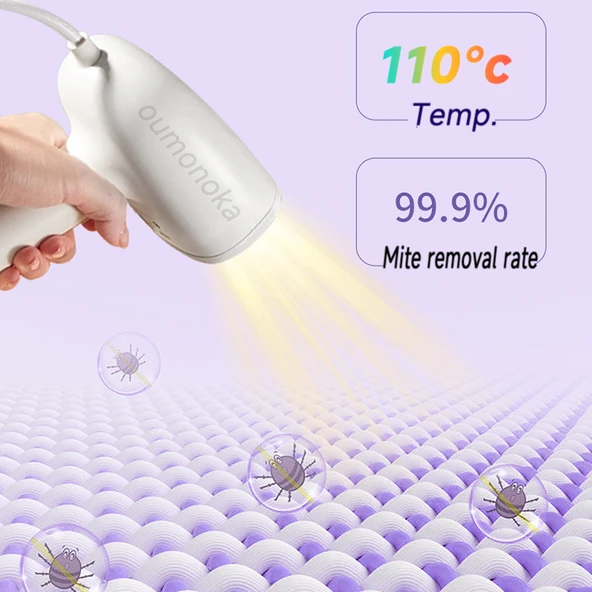 2'si 1 Arada Taşınabilir Ütü 1600W - Yüksek Güç - AB Prizi - 12