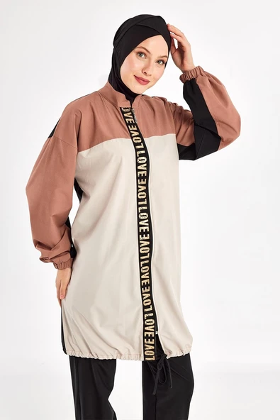 Adasea Kadın Pera Uzun Kollu Tam Kapalı Tesettür Mayo 1211 Siyah - 3