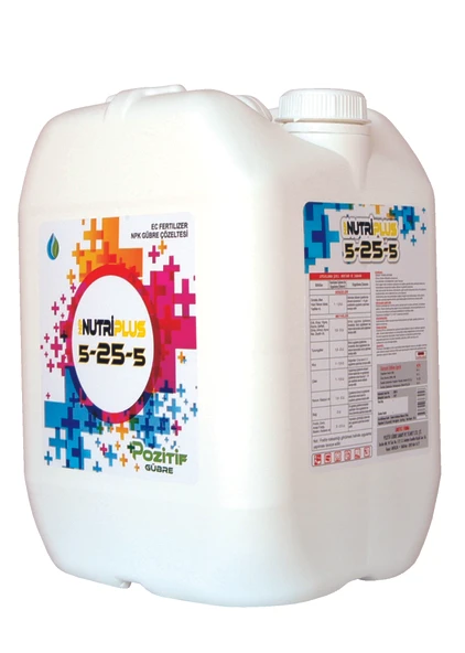 Npnutrıplus 5-25-5 Çiçeklendirici Azotlu Fosforlu Potasyumlu N-p-k Sıvı Gübre 20 Litre