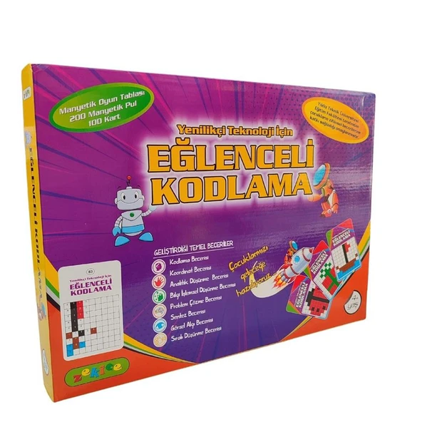 Zekice Eğlenceli Kodlama Oyunu