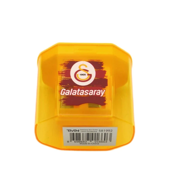 Galatasaray Çift Bıçaklı Hazneli Dikdörtgen Kalemtraş 1 Adet 581992
