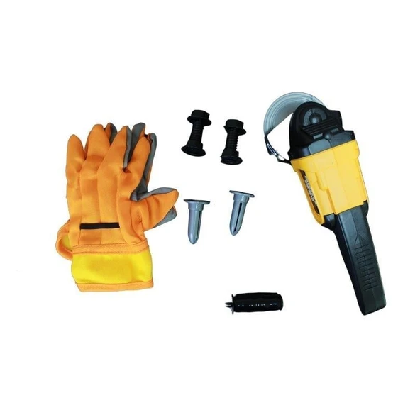Ceren Ctoys Oyuncak Spiral Taşlama Makinası Ve İş eldiveni 3288-A6 - 2