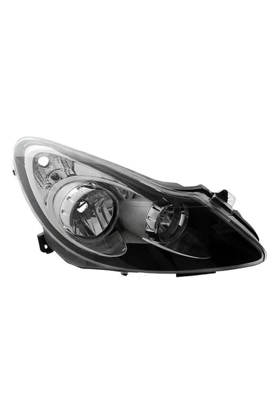Opel Corsa D Far Sağ Füme 2007-2010 Valeo Marka Uyumlu