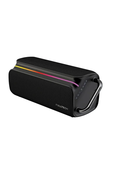 Fulltech Fxs2 Taşınabilir Kablosuz Bluetooth Hoparlör Siyah | 120w Güç, Rgb Işık, Ipx4 Su Geçirmez, - 5