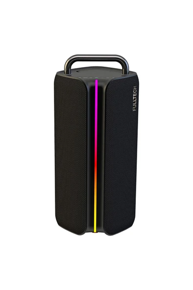 Fulltech Fxs2 Taşınabilir Kablosuz Bluetooth Hoparlör Siyah | 120w Güç, Rgb Işık, Ipx4 Su Geçirmez, - 4