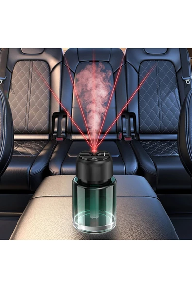 auhma AF-01 Premium Otomatik Araç İçi Koku Difüzör - Lazer Yıldız Tavan - Bright Blue - 5