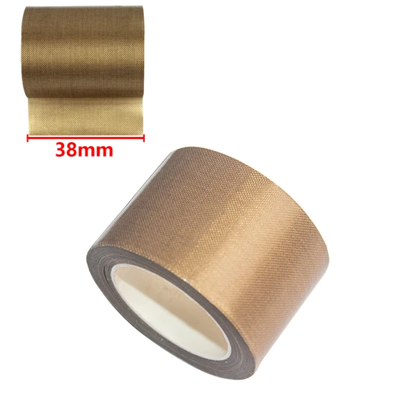 Yüksek Sıcaklık Dayanıklı Bant - 38mm Genişlikte Yapışkanlı Yüksek Sıcaklık Bezi