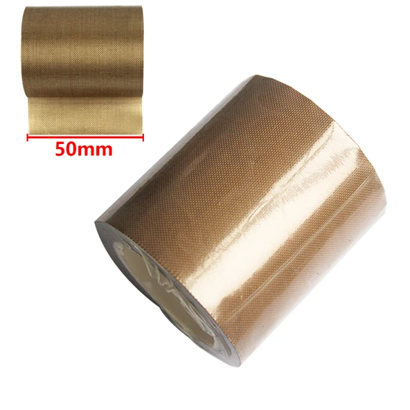 Yüksek Sıcaklık Dayanıklı Bant - 60mm Genişlikte Yapışkanlı Yüksek Sıcaklık Bezi