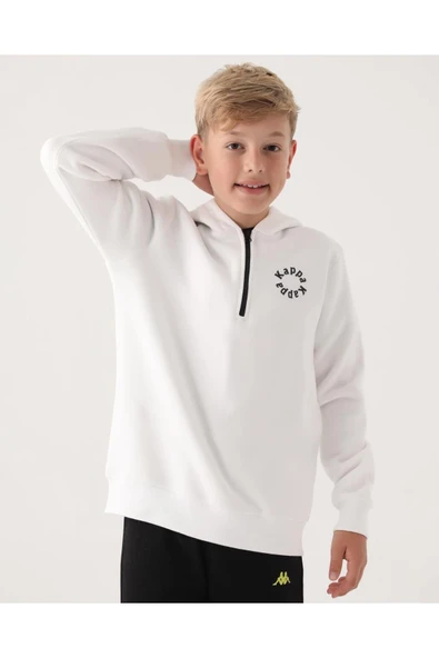 Authentic Arthur Erkek Çocuk Ekru Regular Fit Hoodie