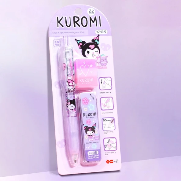 Kulomi Kalem Seti 5 Kart B Yedek - 0.5mm