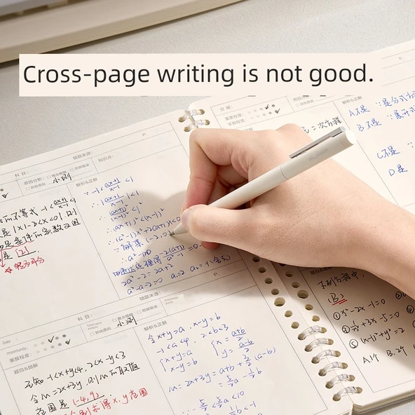 B5 Hata Düzeltme Defteri - Açık Mavi Hata Düzeltme Seti (480 Soru) - Resim 4