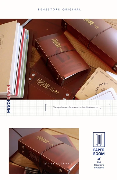 Yeniden Doldurulabilir Defter - Pasaport Boy - Depolama Klasörü - 7