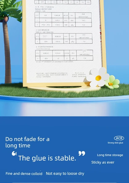 Sıvı Yapıştırıcı Çubuk 36g - 4 Paket, Yüksek Viskozite, Formaldehit İçermeyen - Resim 7