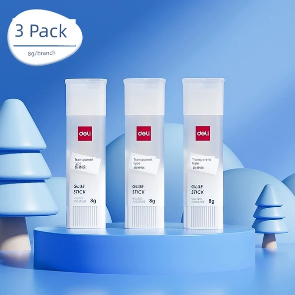 Sıvı Yapıştırıcı Çubuk 8g - 3 Adet, Üçgen Şekil