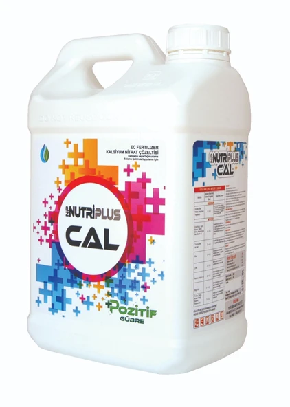 POZİTİF GÜBRE CAL kalsiyum nitrat sıvı gübre kalsiyum eksikliğinde 10 litre