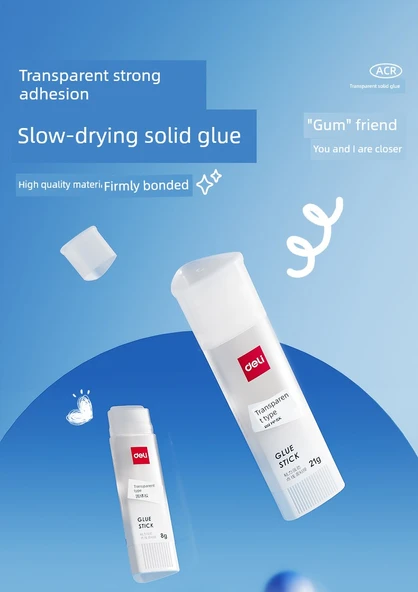 Sıvı Yapıştırıcı Çubuk 15g - 6 Paket, Yüksek Viskozite, Formaldehit İçermeyen - 6