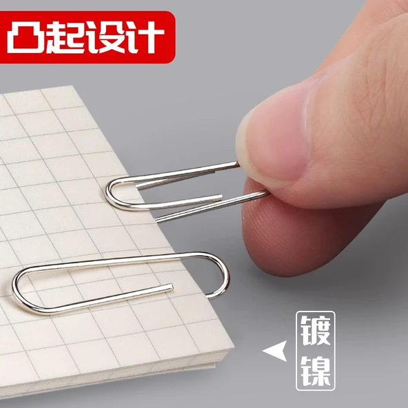Metal Kağıt Klibi - Renkli/5 Fıçı, Toplam 800 Parça - 4